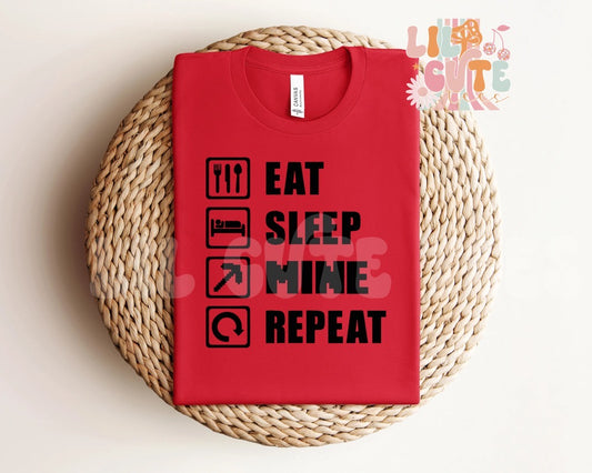 EAT,SLEEP,MINE