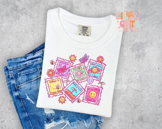 Spring stamps