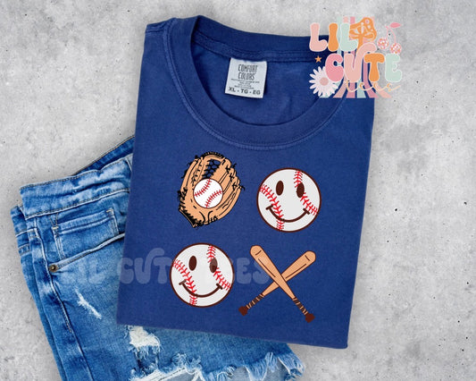 Smiley Baseball/ Softball