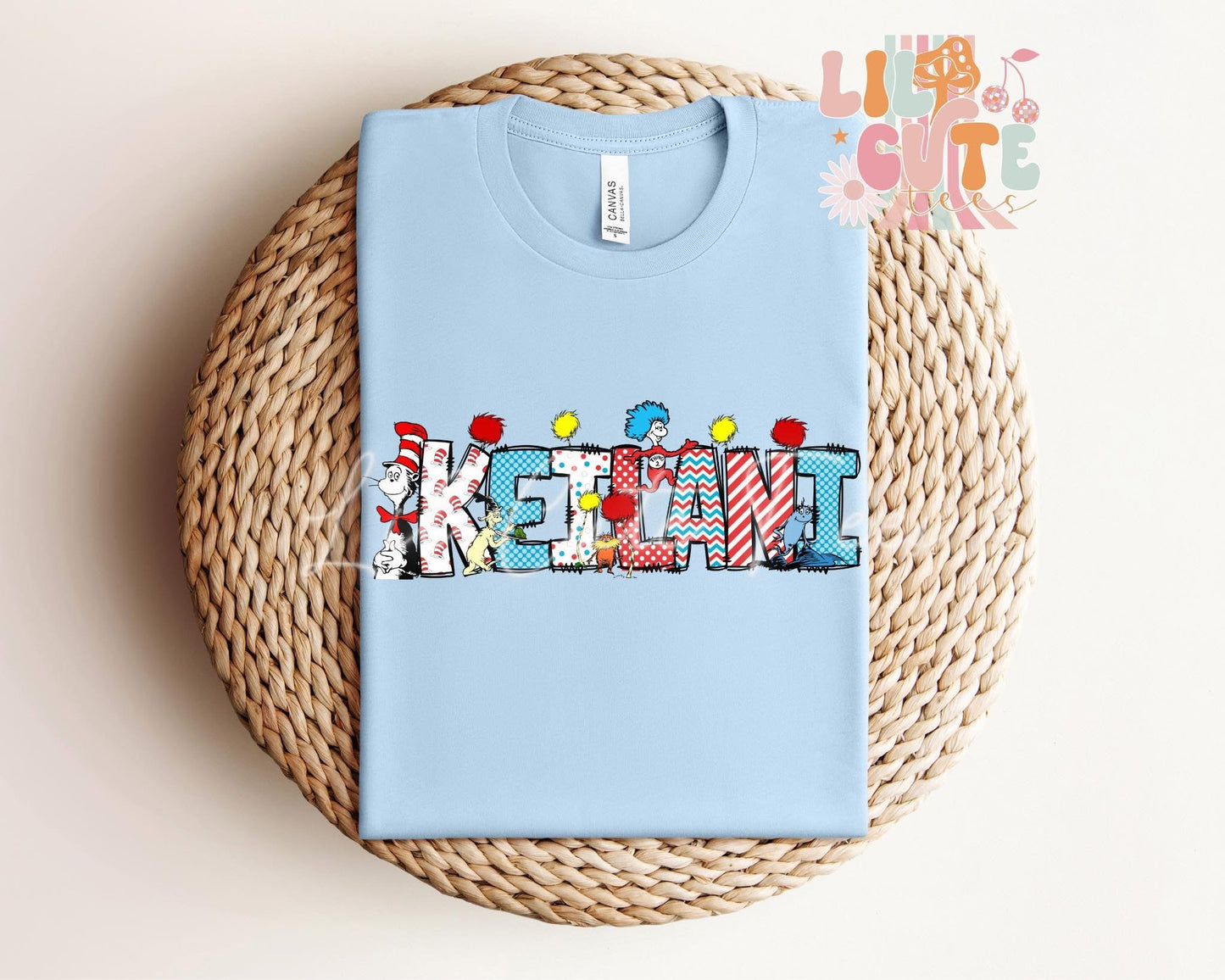Custom Name School Tee (Leave name in notes)