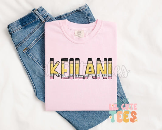 Custom Name Tee (Leave Name In Notes)