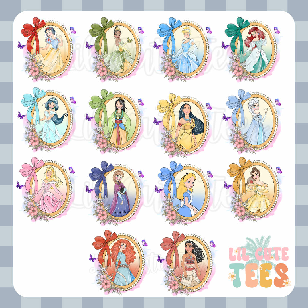 Princess Portraits (Select Princess)
