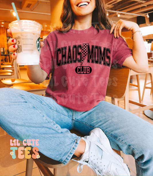 Chaos Moms Club (Black font)