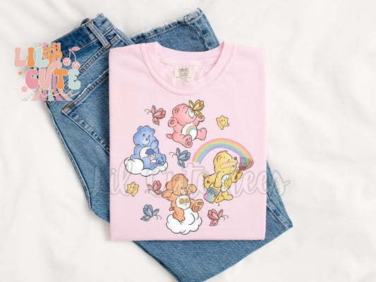 Vintage Rainbow Bears