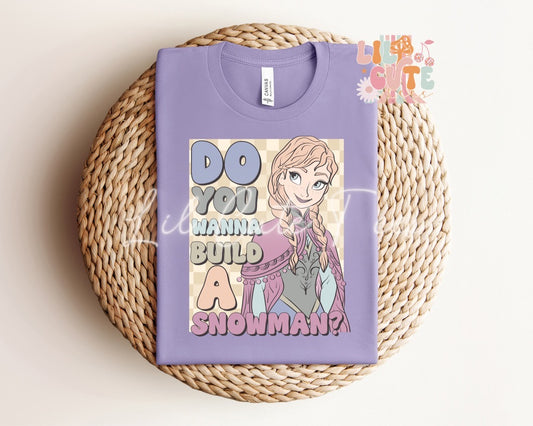 Build A Snowman Tee