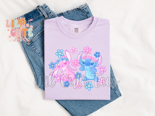 Floral Pastel Aliens