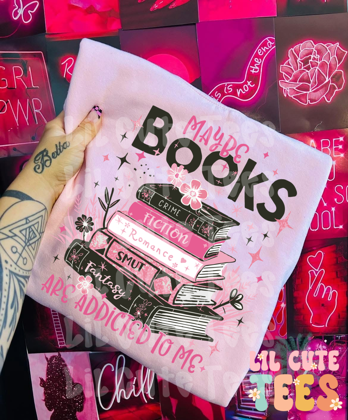 Floral Book Addiction