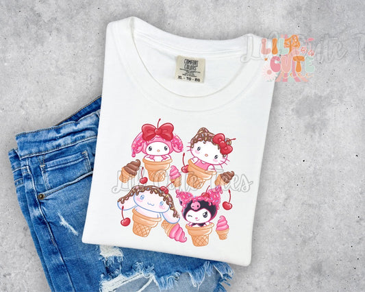 HK ice cream cones