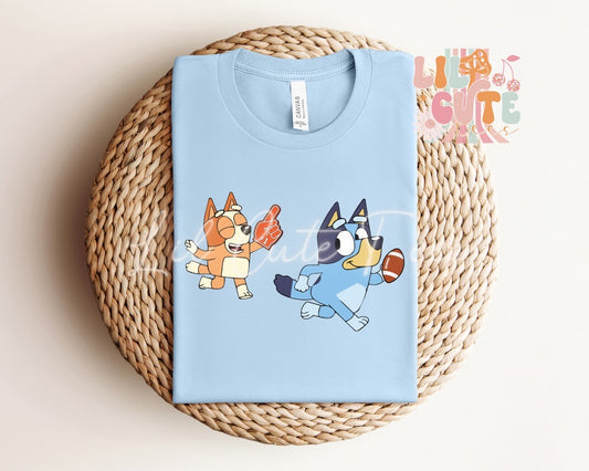 QB Blue Dog Tee