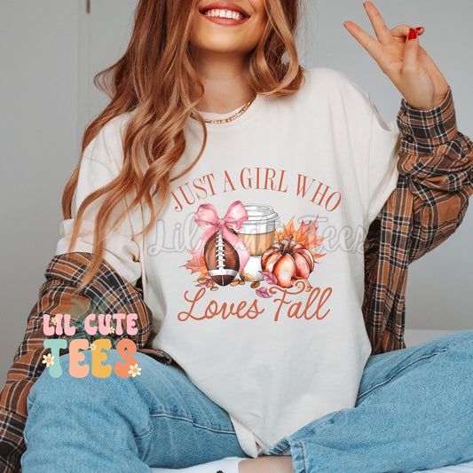 Fall Loving Girl