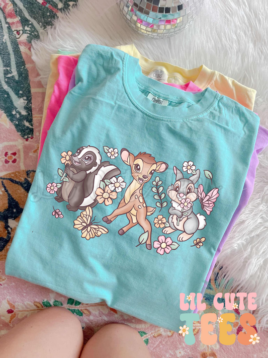 Floral Forrest Animals